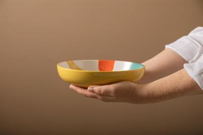 Mikasa MKPBOWLS40 Glazed Seramik Bowl Kase 21x5cm