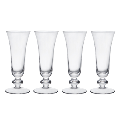 Mikasa MKSALFLU4PC Salerno 4lü 170ml Şampanya Flut Kadehi