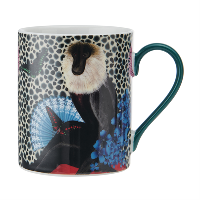 Mikasa MKSAMUGMONK Sarah Arnett Porselen 300ml Kupa Maymun