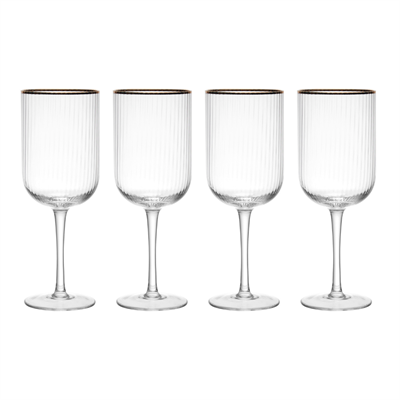 Mikasa MKSORWW4PC Sorrento 4lü 400ml Beyaz Şarap Kadehi