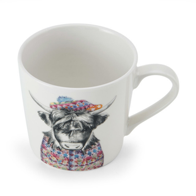 Mikasa MKTIPPMUGHCOW Tipperleyhill 380ml Fine China Kupa Boğa