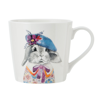 Mikasa MKTIPPMUGRAB Tipperleyhill 380ml Fine China Kupa Tavşan