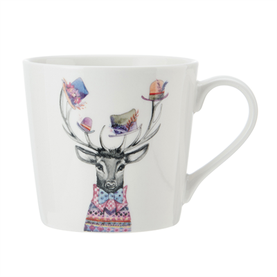 Mikasa MKTIPPMUGSTAG Tipperleyhill 380ml Fine China Kupa Geyik