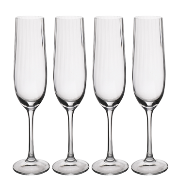 Mikasa MKTREVFLU4PC Treviso 4lü 190ml Şampanya Flut Kadehi