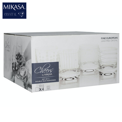 Mikasa SW910-415 Cheers 4lü 360ml Viski Bardak Seti