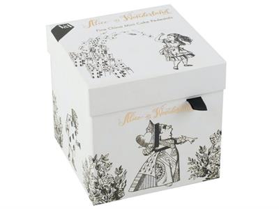 Mikasa x V&A Alice In Wonderland 5200021 Porselen 10cm 2li Kek, Pasta Standı