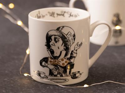 Mikasa x V&A Alice in Wonderland C000049 350ml Porselen Kupa