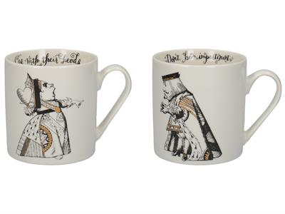 Mikasa x V&A Alice in Wonderland C000047 350ml Porselen Kupa 2li