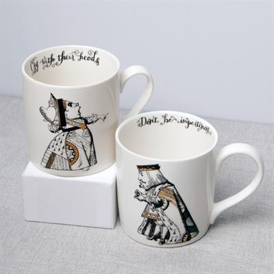Mikasa x V&A Alice in Wonderland C000047 350ml Porselen Kupa 2li