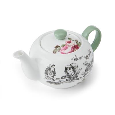 Mikasa x V&A Alice in Wonderland MKALMINITP 400ml Fine China Porselen Demlik