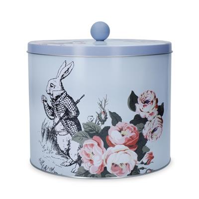 Mikasa x V&A Alice in Wonderland MKALBISCUIT Teneke Bisküvi Kutusu 18x15cm