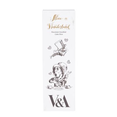 Mikasa x V&A Alice in Wonderland VAAWCS Paslanmaz Çelik Kek, Pasta Servis Kaşığı