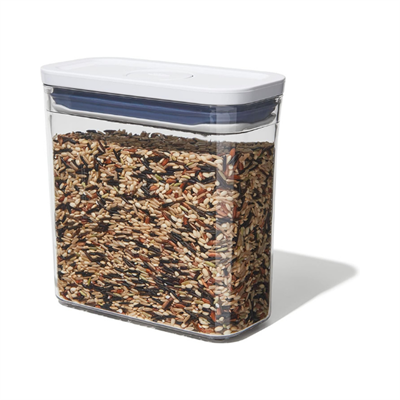 OXO GG 11234900 POP CONTAINER - SLIM RECTANGLE SHORT 1.2 QT