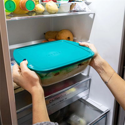 PYREX 210P000/7346 KARE KAPAKLI SAKLAMA KABI 0,35 L