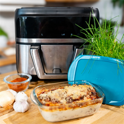 PYREX 210P000/7346 KARE KAPAKLI SAKLAMA KABI 0,35 L