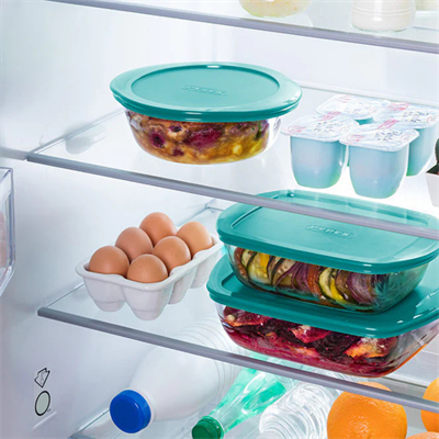 PYREX 210P000/7346 KARE KAPAKLI SAKLAMA KABI 0,35 L