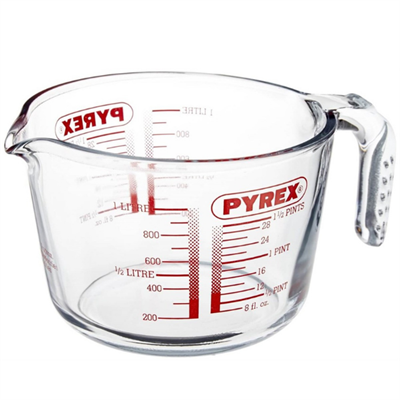 PYREX 264B000/7046 CAM ÖLÇÜ KABI 1L