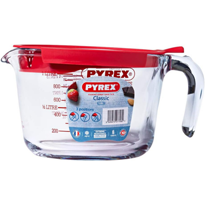 PYREX 264P000/7046 KAPAKLI CAM ÖLÇÜ KABI 1L