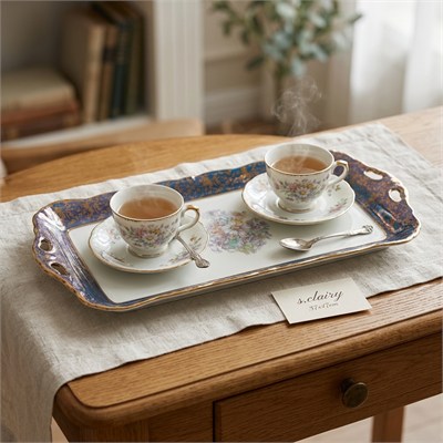S.CLAIRY ART 581/38 BLUE TEPSI