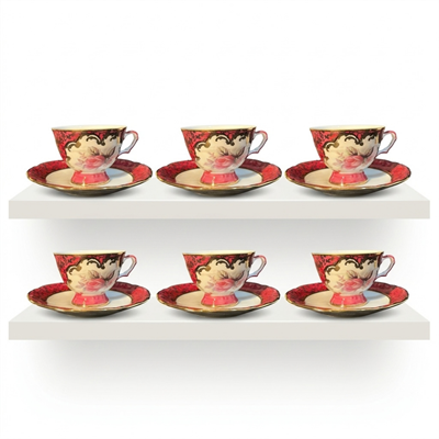 S.CLAIRY ART 582/010 RED 6 LI FINCAN TAKIMI