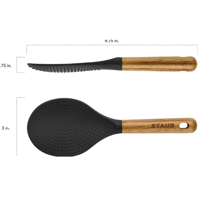 Staub 405031100 Pilav Kaşığı Siyah