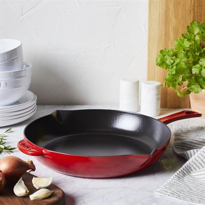 Staub 405107170 Döküm Saplı Kızartma Tavası 26cm Kiraz