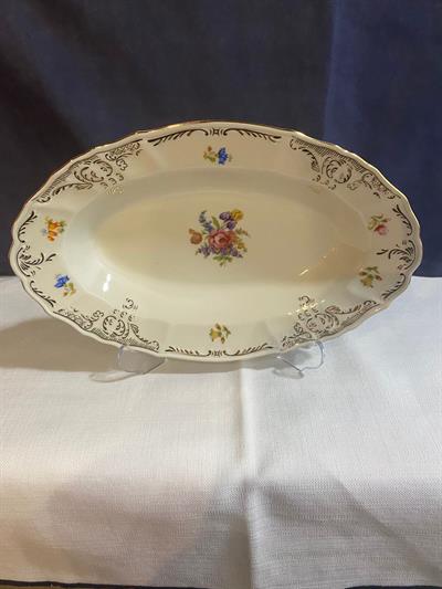 Thun Bernadotte İngiliz Pembe Çiçek Desenli 77 Parça Yemek Takımı