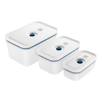 Zwilling 1025986 Vakumlu Saklama Kabı Seti 3 Parça Plastik Akdeniz Mavisi