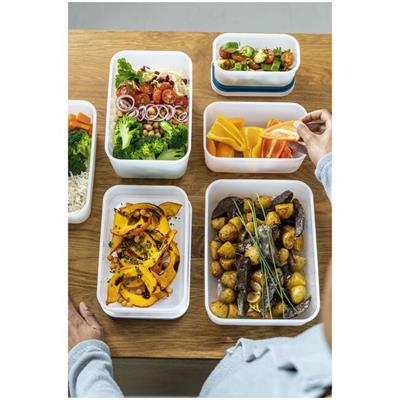 Zwilling 1025986 Vakumlu Saklama Kabı Seti 3 Parça Plastik Akdeniz Mavisi