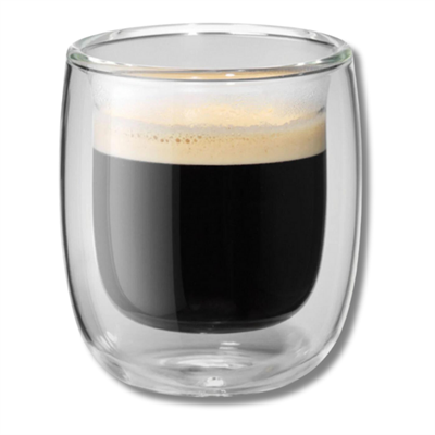 Zwilling 395000750 Çift Camlı 2Li Espresso Bardak Seti - 80 ml