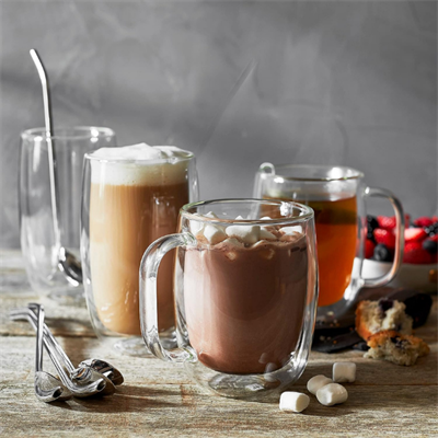 Zwilling 395000780 Çift Camlı 2li Latte Macchiato Bardak Seti 350 ml