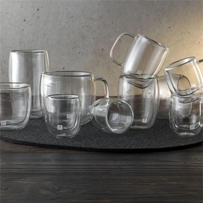 ZWILLING 395001130 PLUS 450ML ÇİFT CAMLI KULPLU CAPPUCINO 2Lİ SET