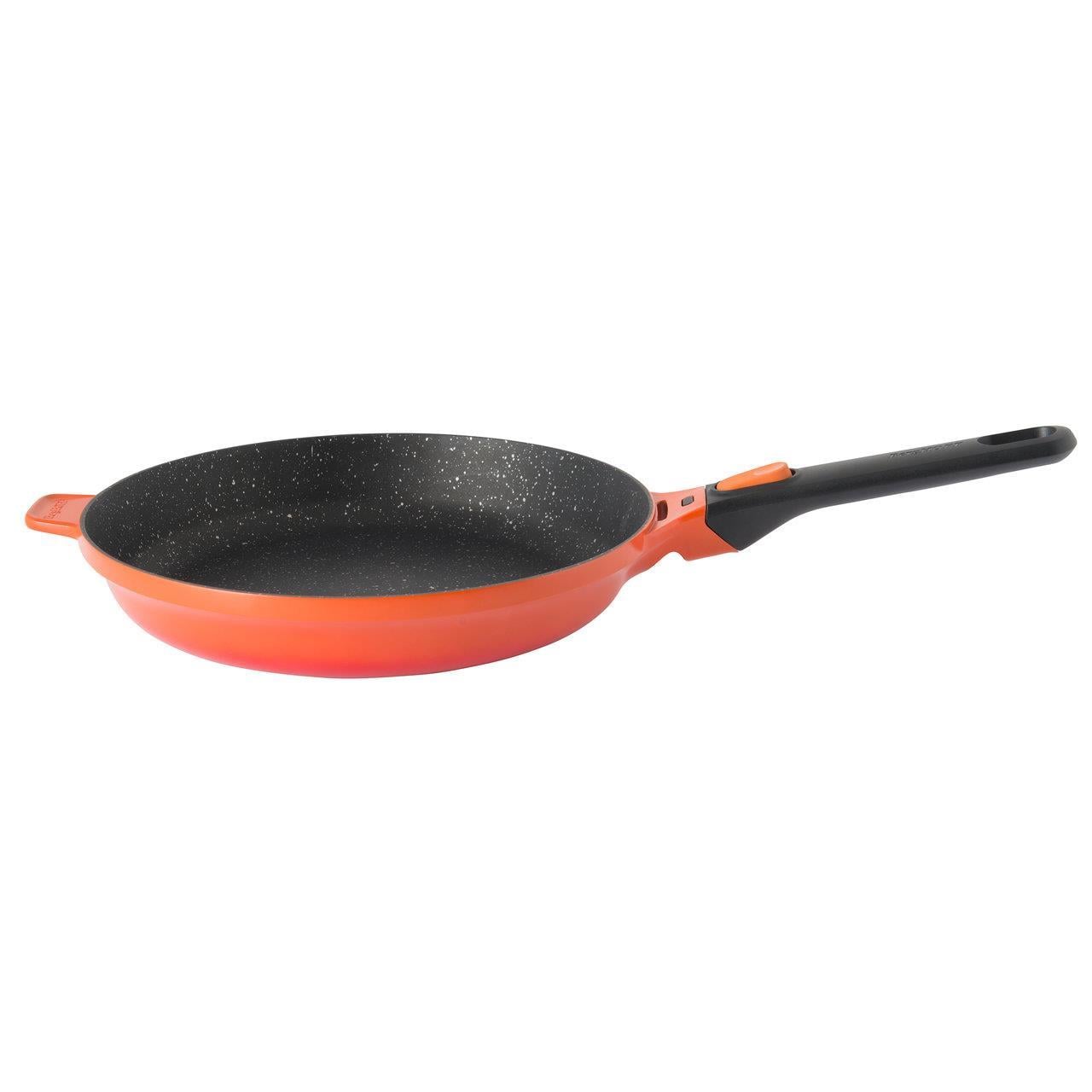 Berghoff Gem Çıkarılabilir Saplı Stay Cool Döküm Alüminyum Tava Turuncu 28 CM