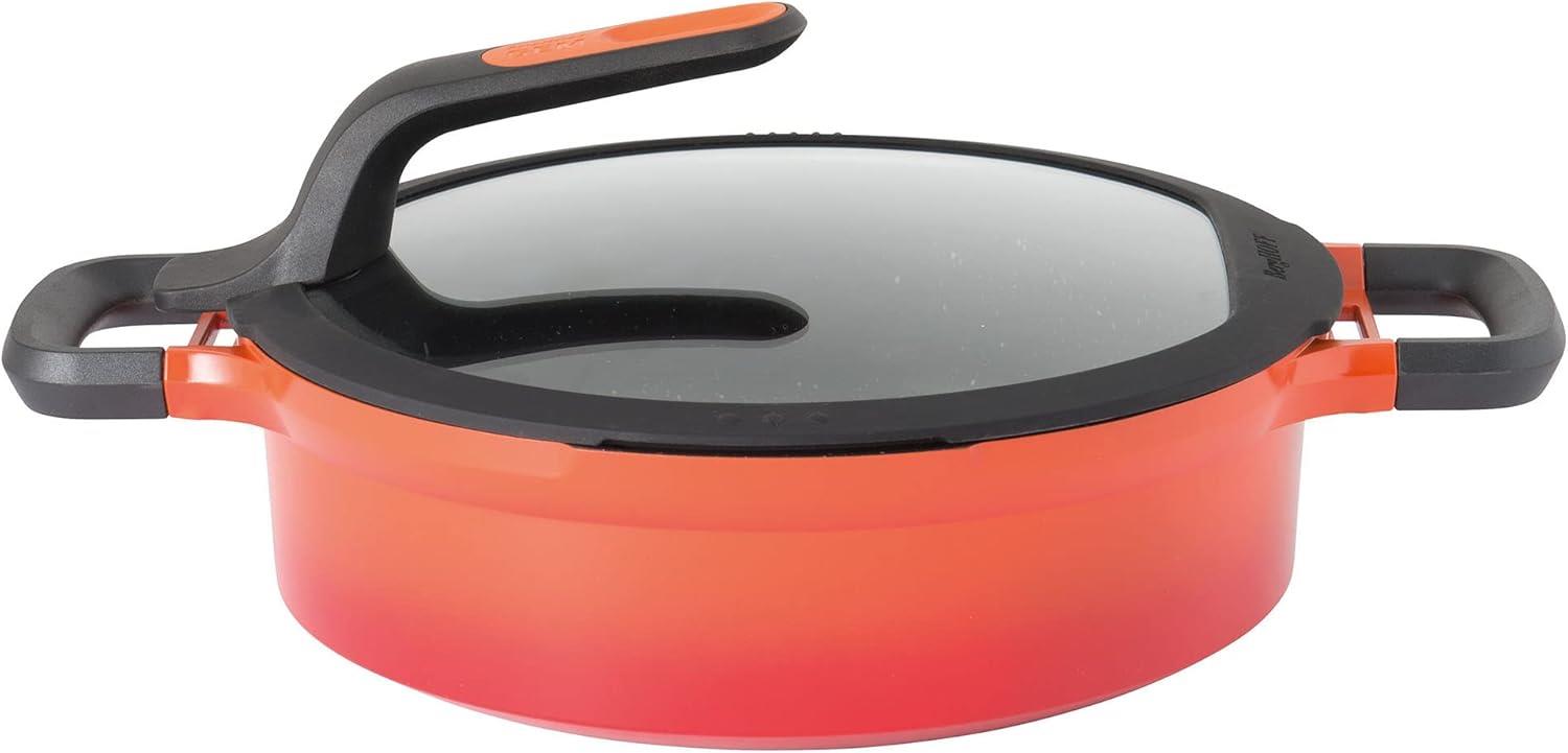 Berghoff Gem Stay Cool Soft Orange Pilav Tenceresi 28 CM