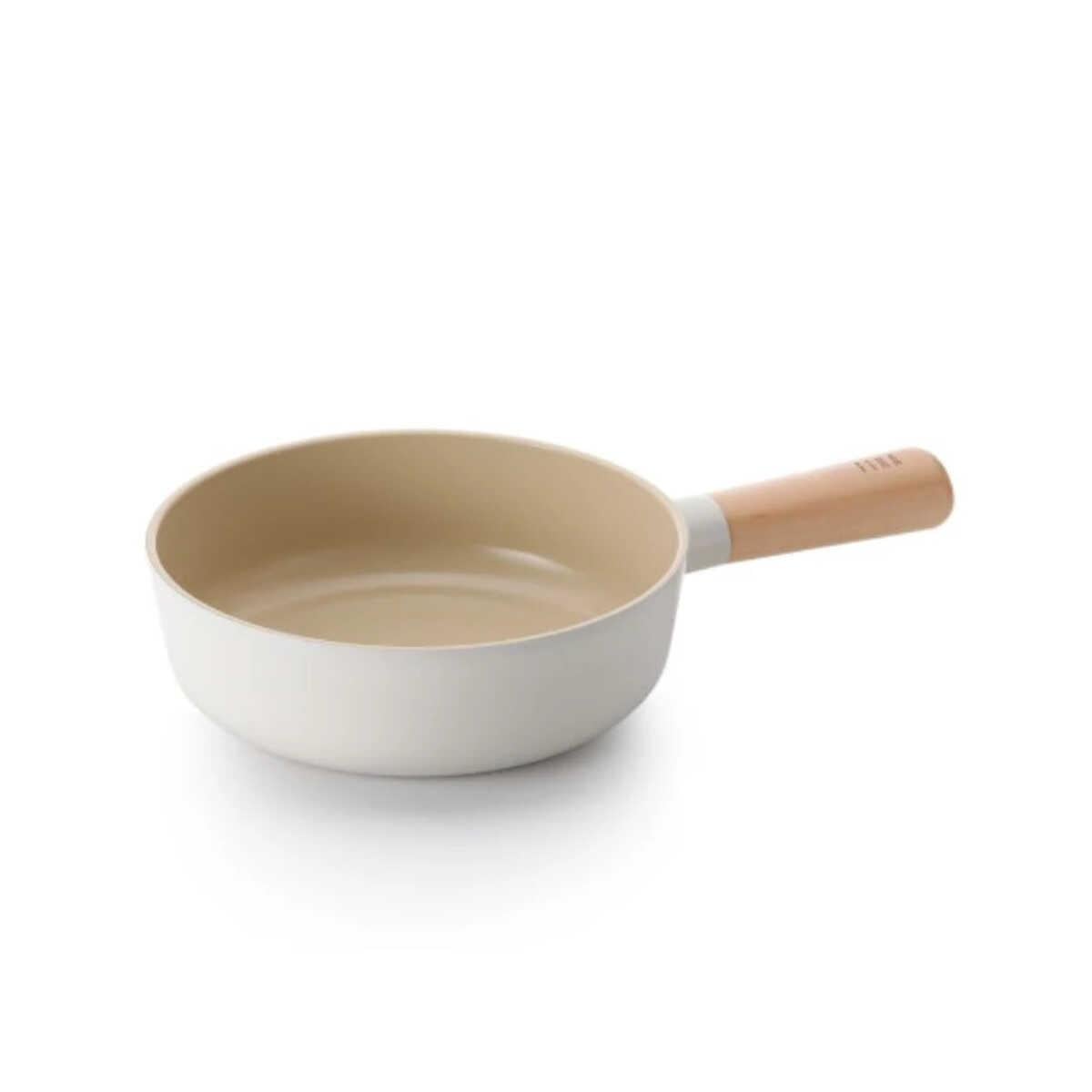 FİKA ALÜMİNYUM DÖKÜM WOK TAVA 26CM, BEJ