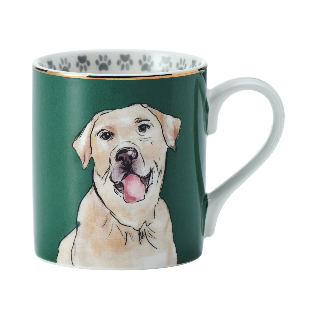 Mikasa MKCANLAB Fine China 280ml Düz Taraflı Kupa Labrador