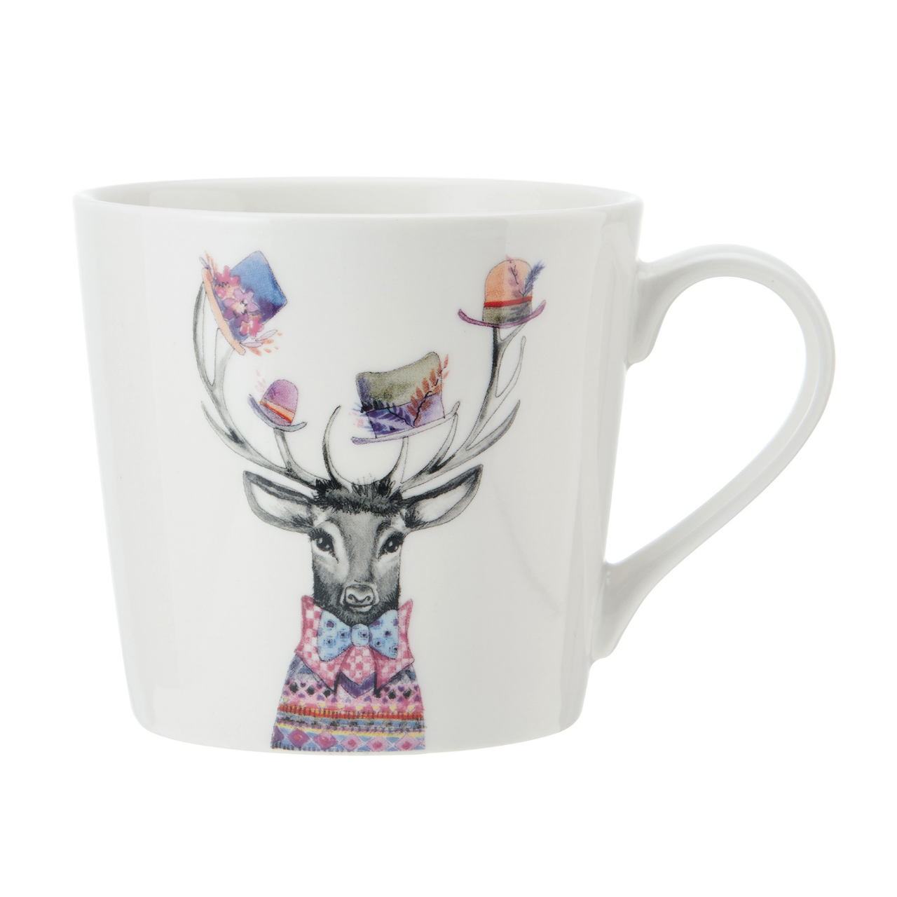 Mikasa MKTIPPMUGSTAG Tipperleyhill 380ml Fine China Kupa Geyik