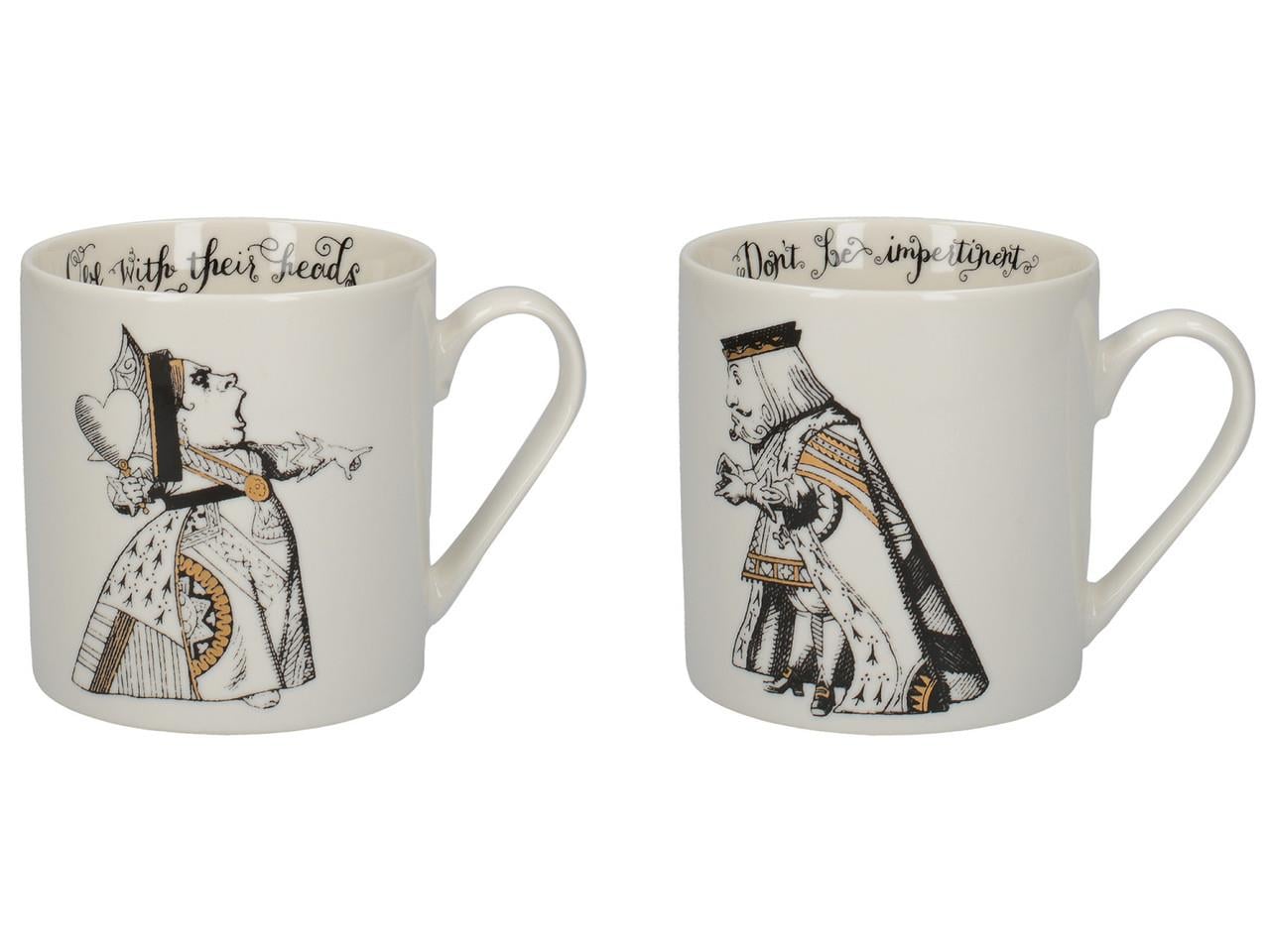 Mikasa x V&A Alice in Wonderland C000047 350ml Porselen Kupa 2li