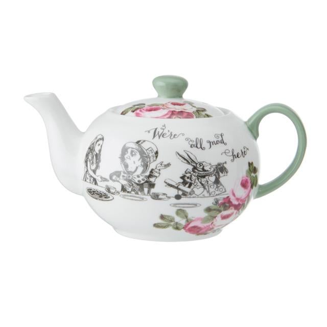 Mikasa x V&A Alice in Wonderland MKALMINITP 400ml Fine China Porselen Demlik