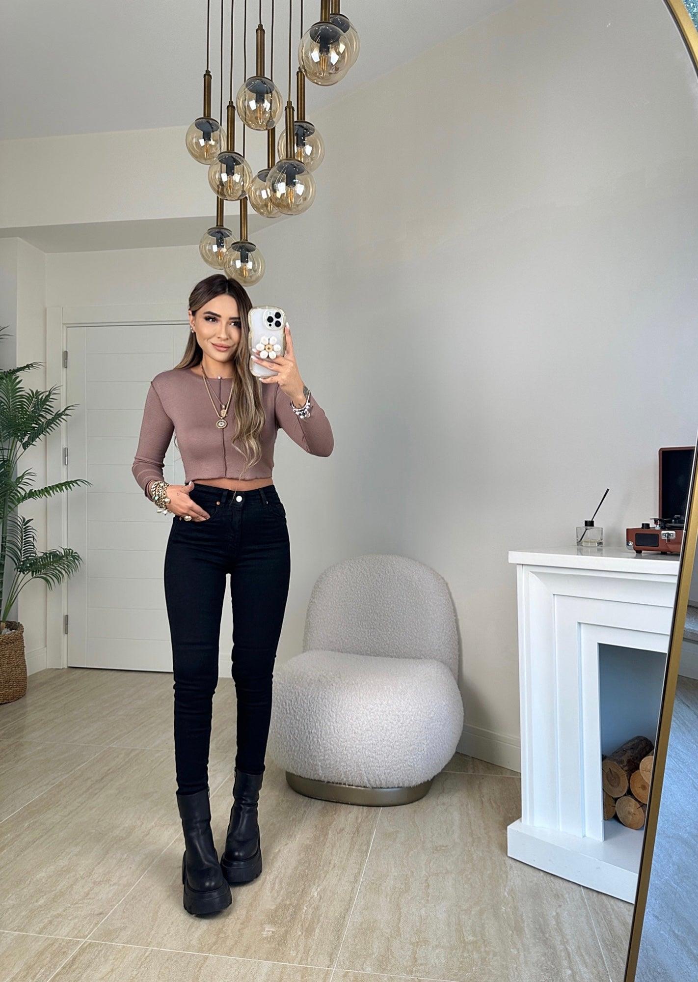 Z.A Toparlayıcı Siyah Skinny Jean