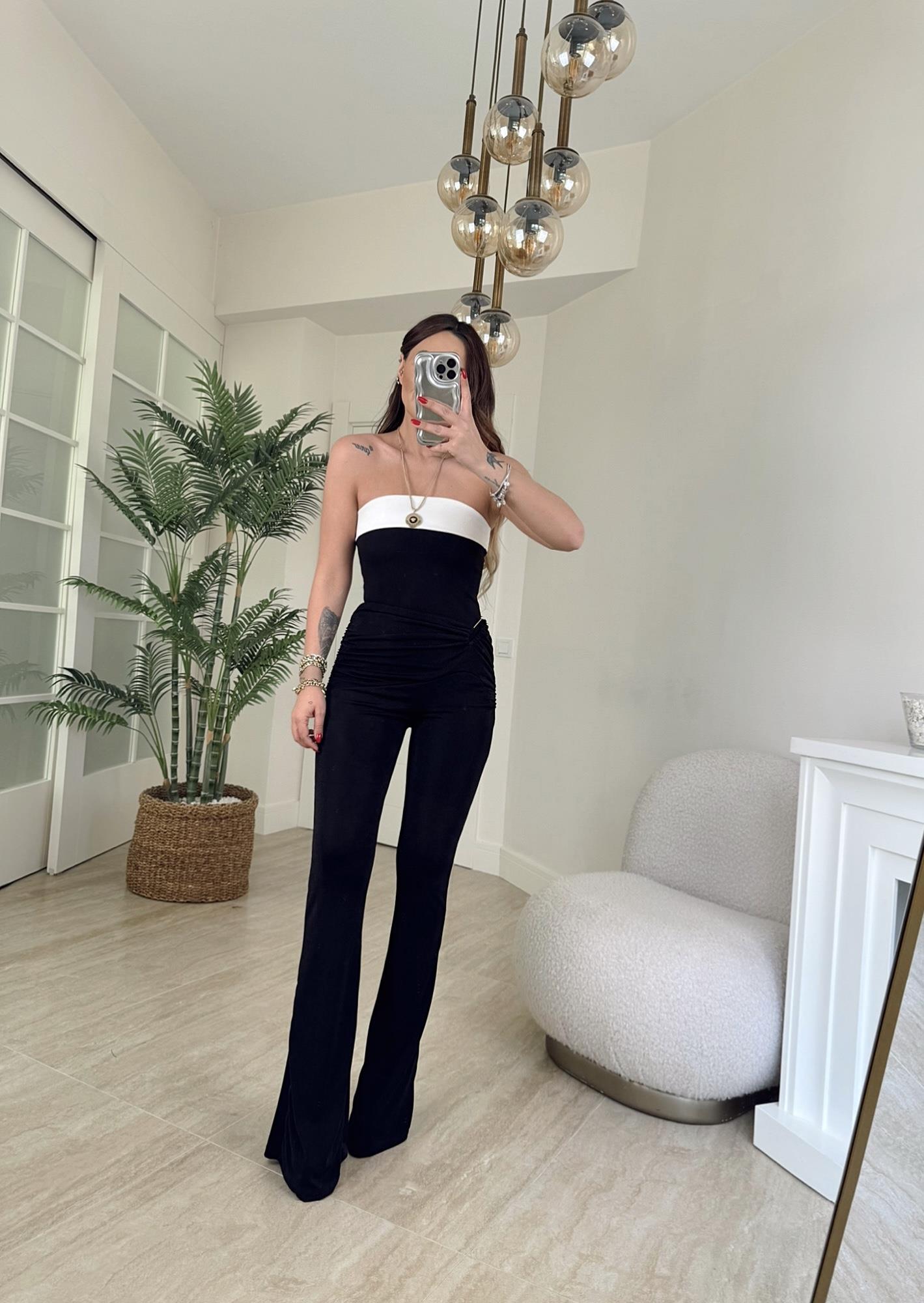 Marka Model Sandy Drapeli İspanyol Pantolon