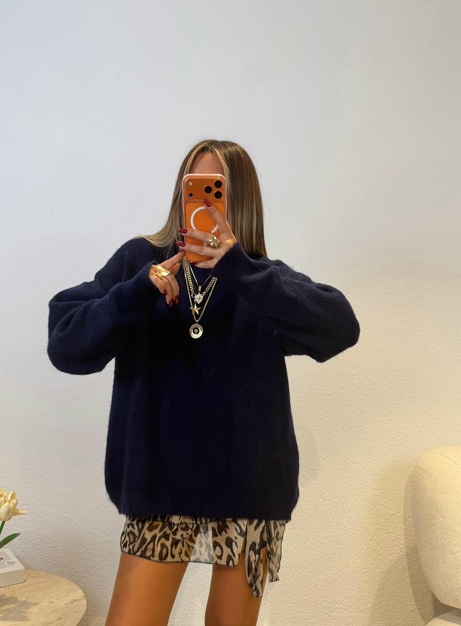 Oversize Laci Yumoş Kazak