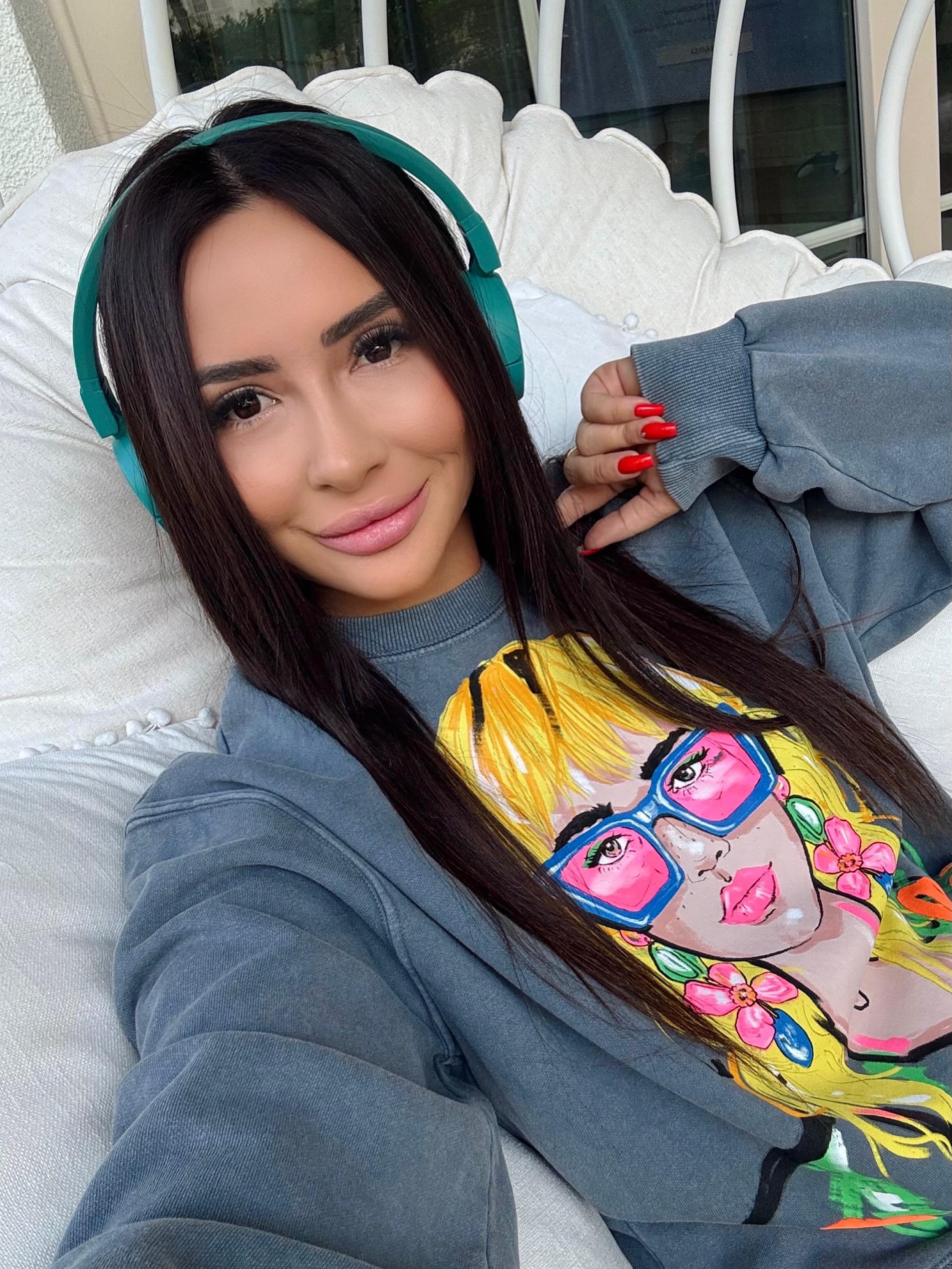 Z.a Kız Baskılı Yıkamalı Sweatshirt