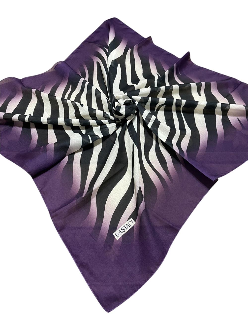 BAŞTACI SOFT 0162 VİOLET EŞARP