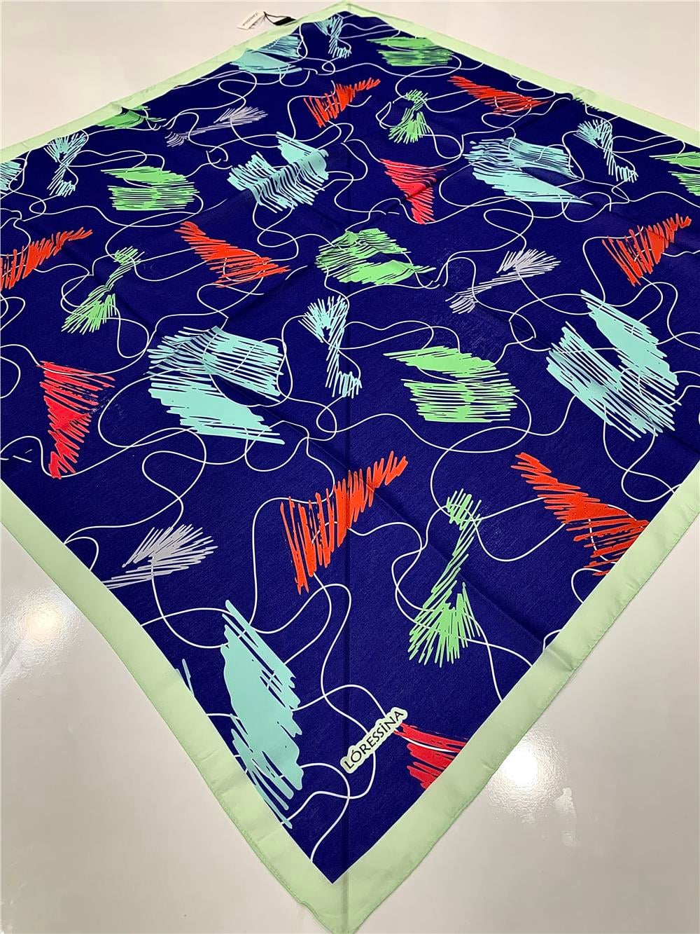 LORESSİNA SOFT 004 SAKS MAVİ EŞARP