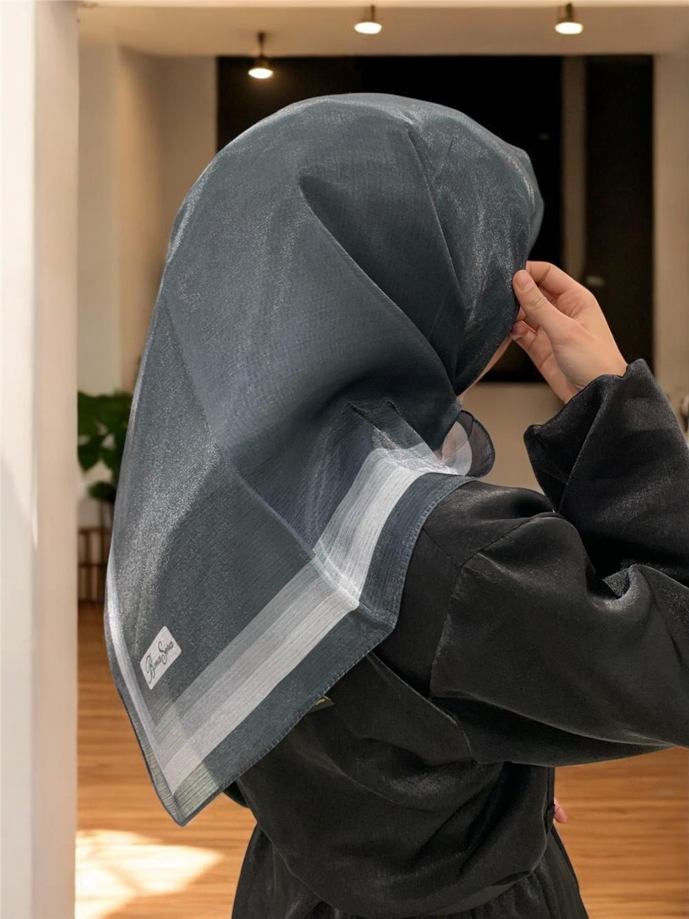 BONASERA KEHRİBAR BANTLI 003 EŞARP