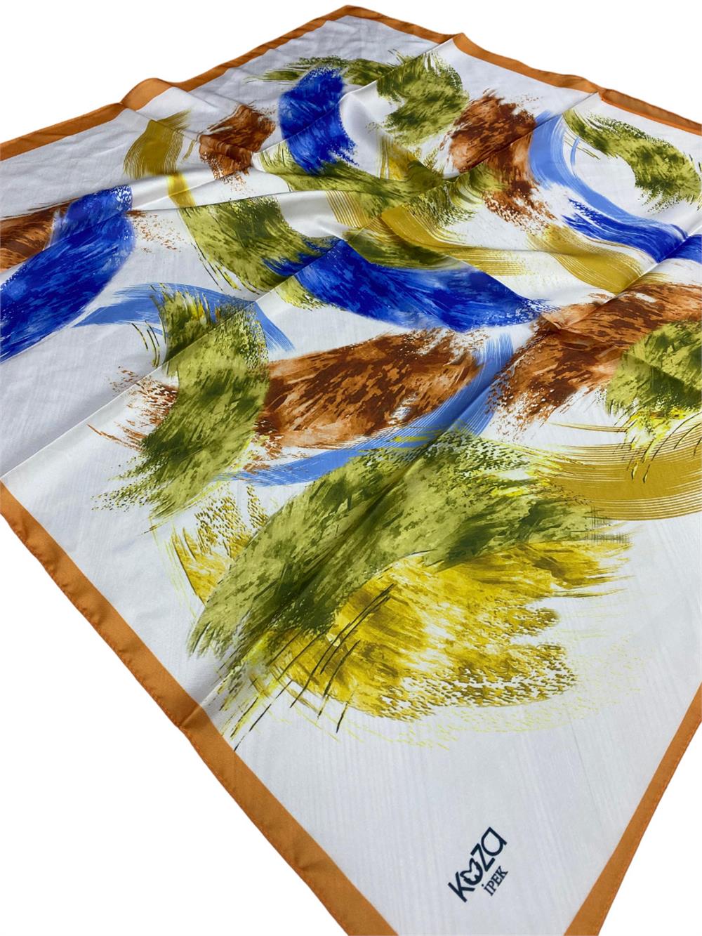 KOZA KRİSTAL 000152 PASTEL TURUNCU EŞARP