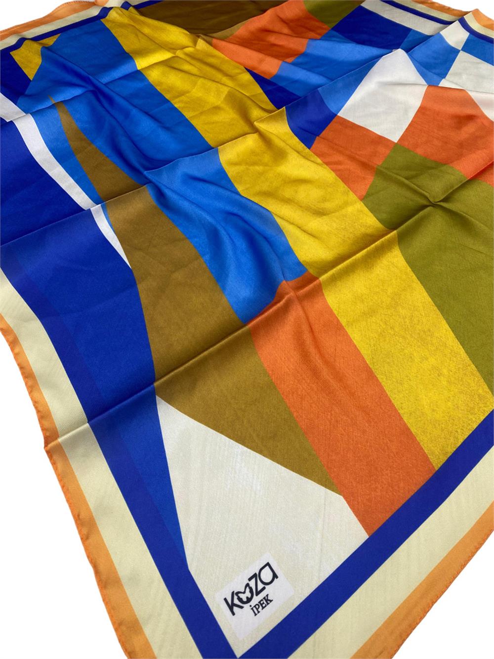 KOZA KRİSTAL 000153 PASTEL TURUNCU EŞARP