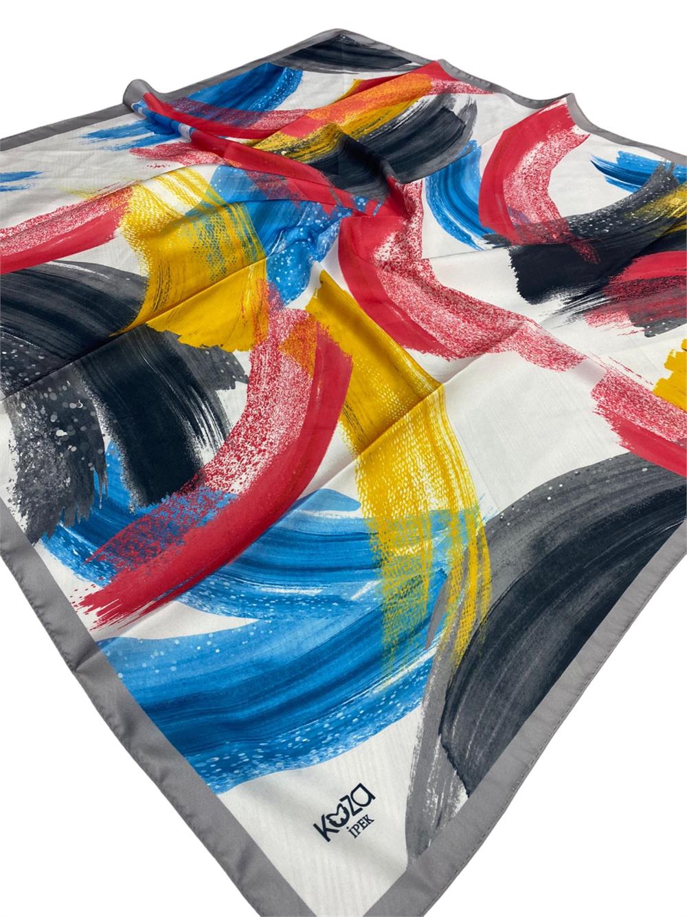 KOZA KRİSTAL 000157 GRİ EŞARP