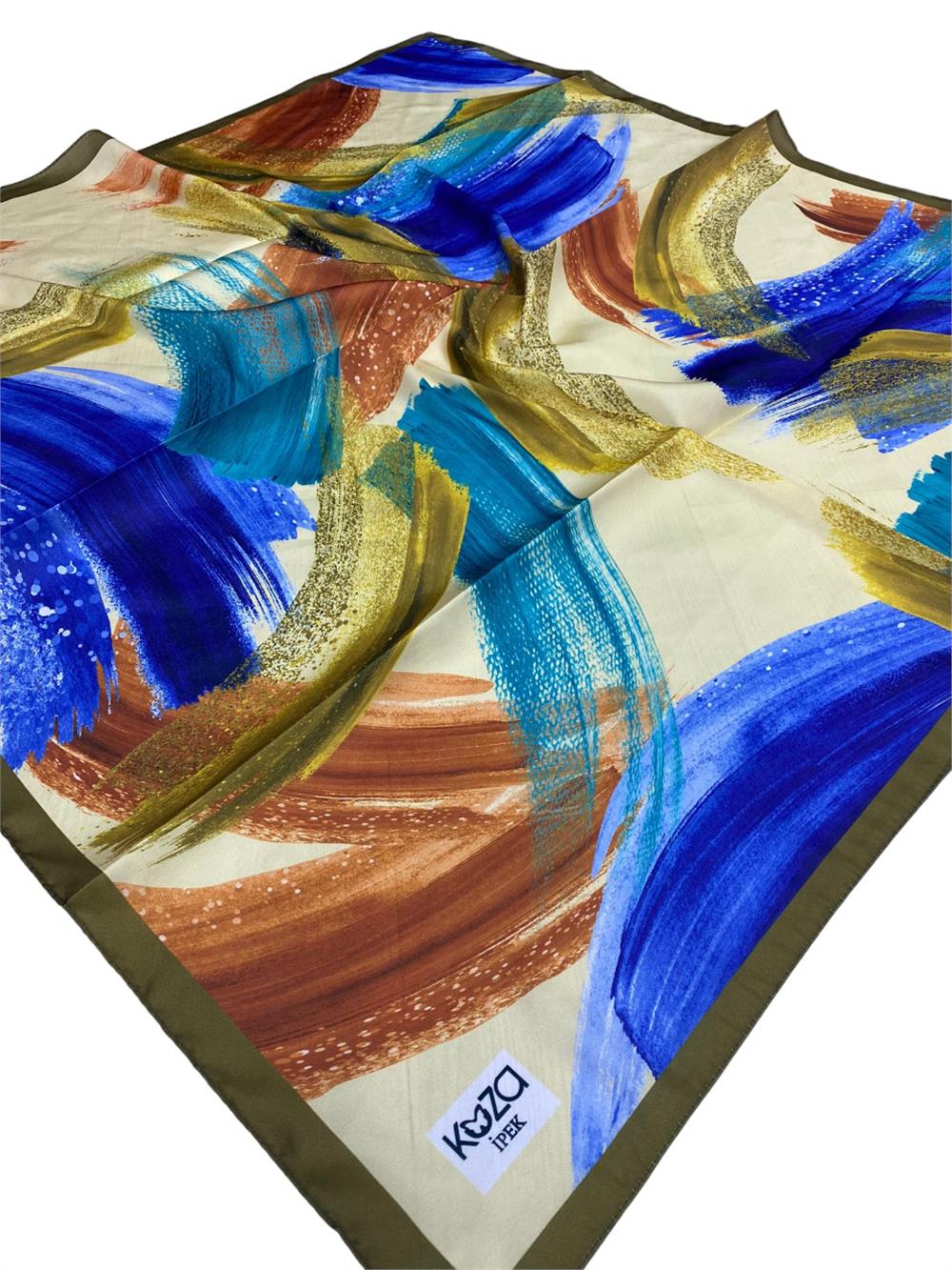 KOZA KRİSTAL 000157 HAKİ EŞARP